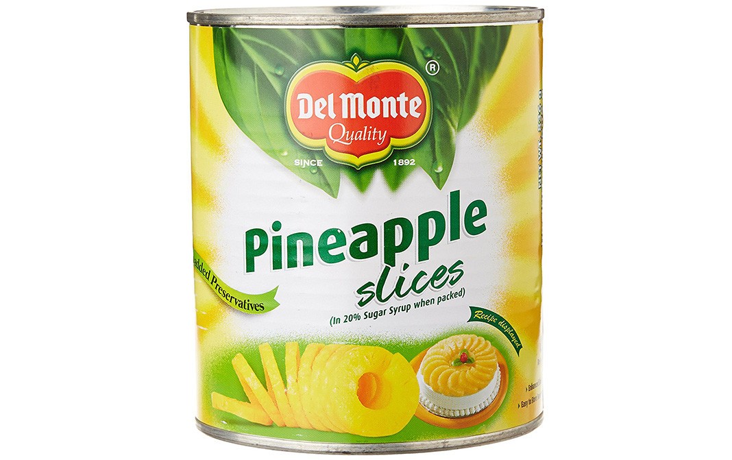 Del Monte Pineapple Slices   Tin  836 grams